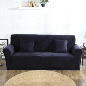 Navy Velvet Cover for a sofa