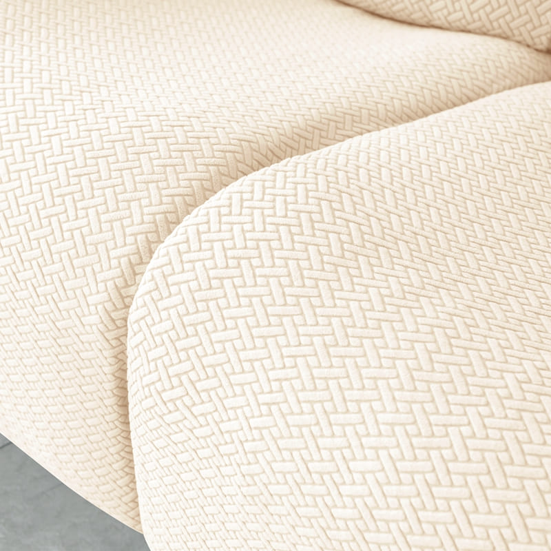 Recliner Beige Microfiber Cover for a sofa 3 Recliner Beige Microfiber Cover for a sofa - Image 3