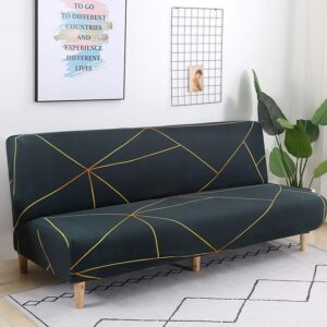 Linen Gold Cover for a futon sofa bed