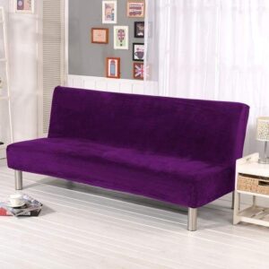 Velvet Plum Cover for a futon sofa bed