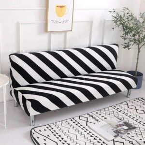White Cover for a futon sofa bed
